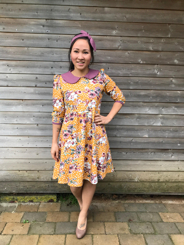 Symönster Astrid klänning/tröja