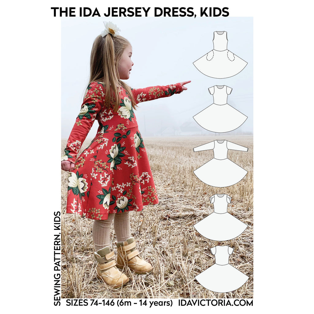 Symönster The Ida Jersey Dress for kids - English
