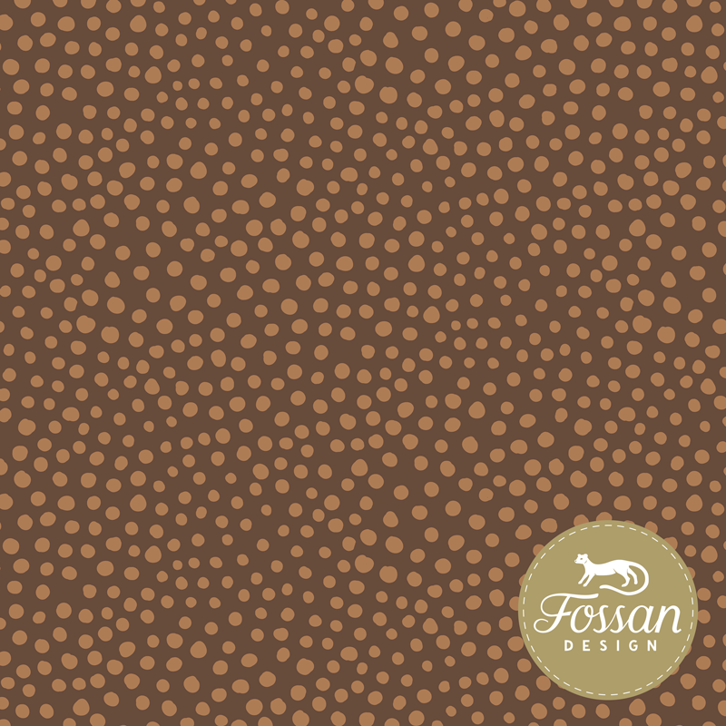 Jersey Stone Dots Brown