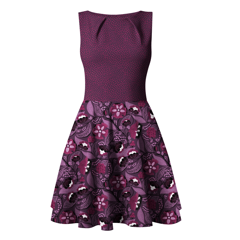 Jersey Stone Dots Magenta