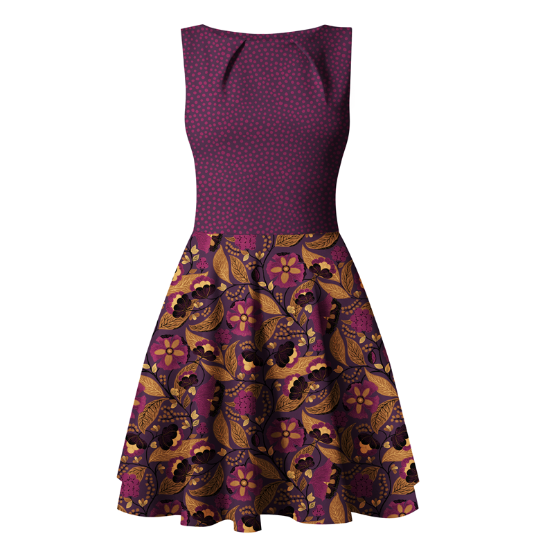 Jersey Stone Dots Magenta